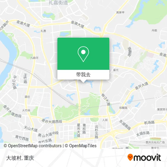 大坡村地图