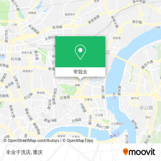 丰业干洗店地图