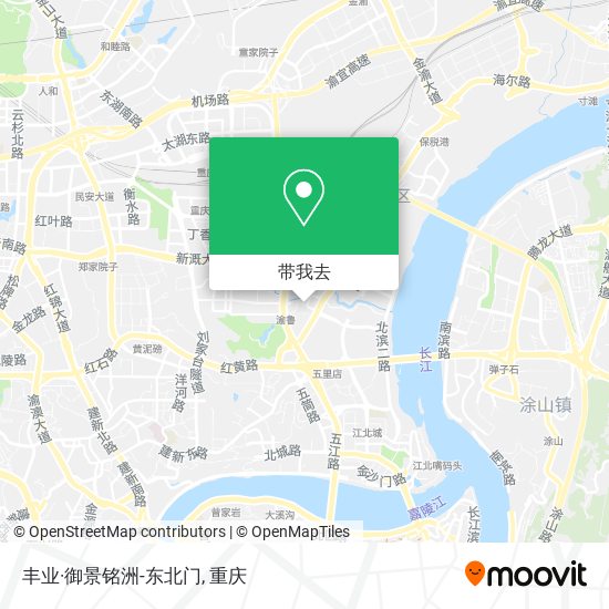 丰业·御景铭洲-东北门地图