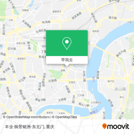 丰业·御景铭洲-东北门地图