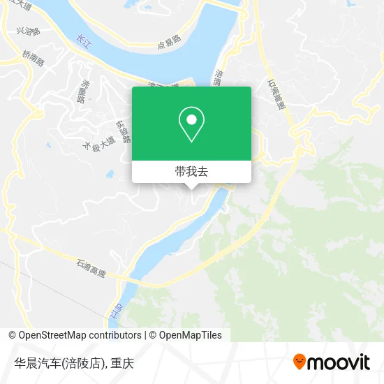华晨汽车(涪陵店)地图