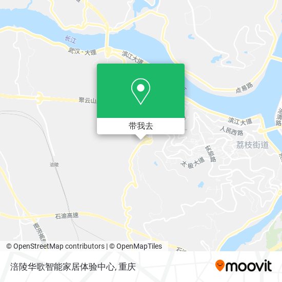 涪陵华歌智能家居体验中心地图