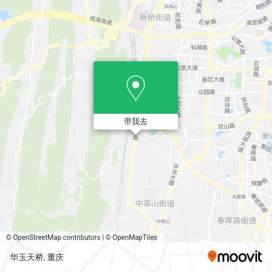华玉天桥地图