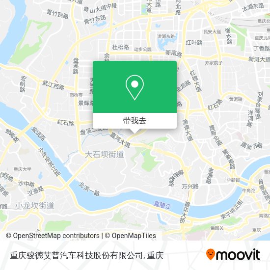 重庆骏德艾普汽车科技股份有限公司地图