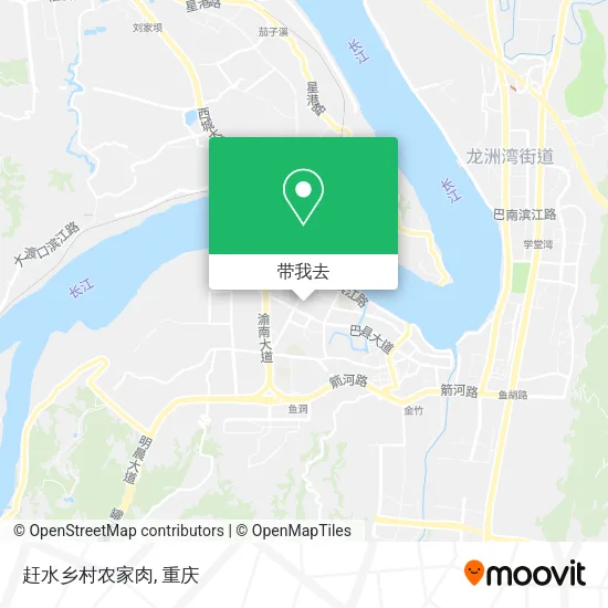 赶水乡村农家肉地图