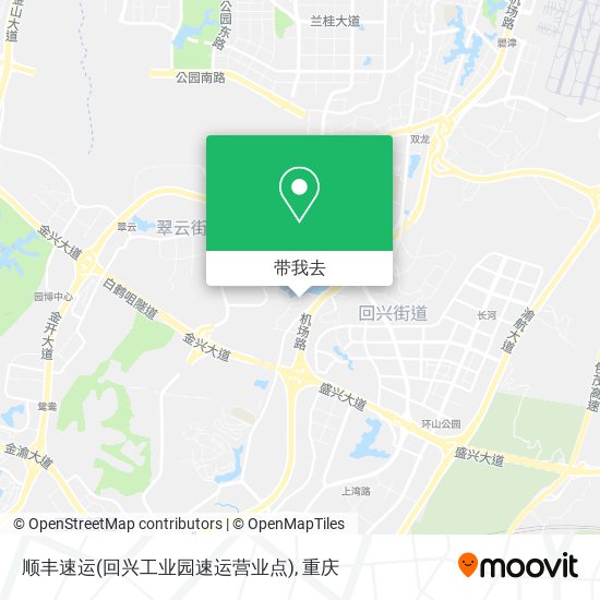 顺丰速运(回兴工业园速运营业点)地图