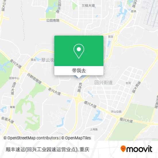 顺丰速运(回兴工业园速运营业点)地图