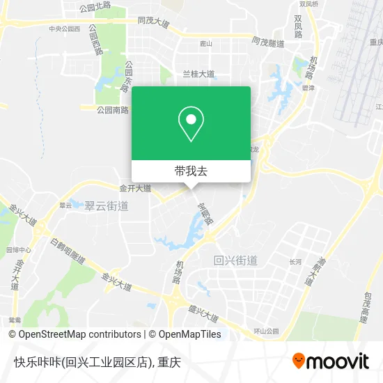 快乐咔咔(回兴工业园区店)地图