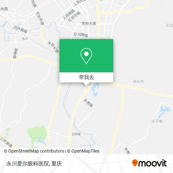 永川爱尔眼科医院地图