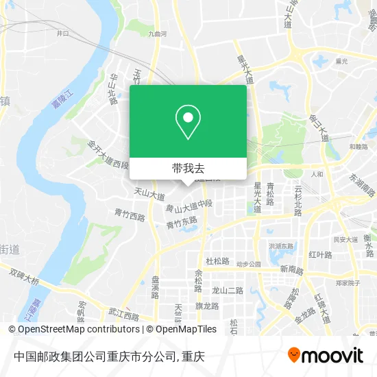 中国邮政集团公司重庆市分公司地图
