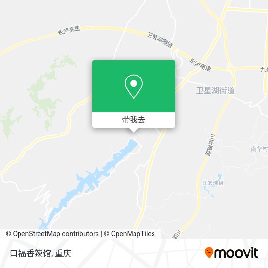 口福香辣馆地图