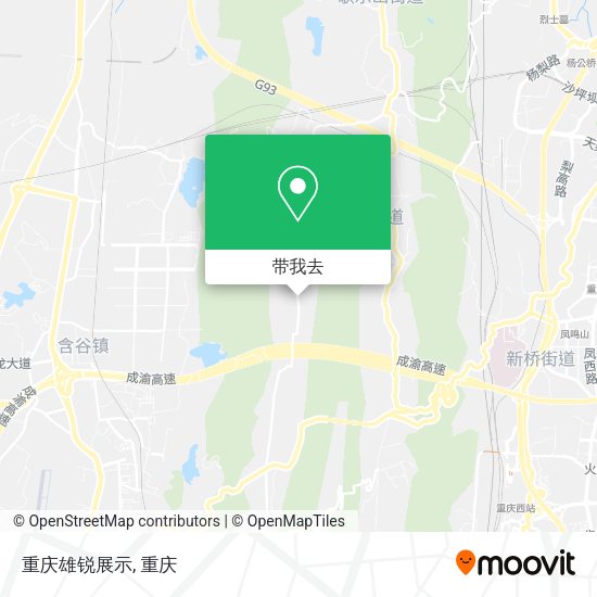 重庆雄锐展示地图