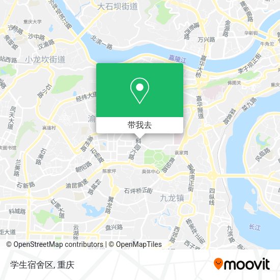 学生宿舍区地图