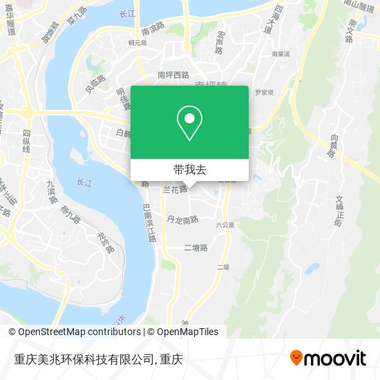 重庆美兆环保科技有限公司地图