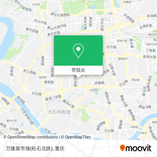 万隆菜市场(松石北路)地图