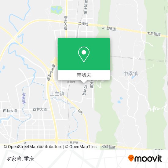 罗家湾地图