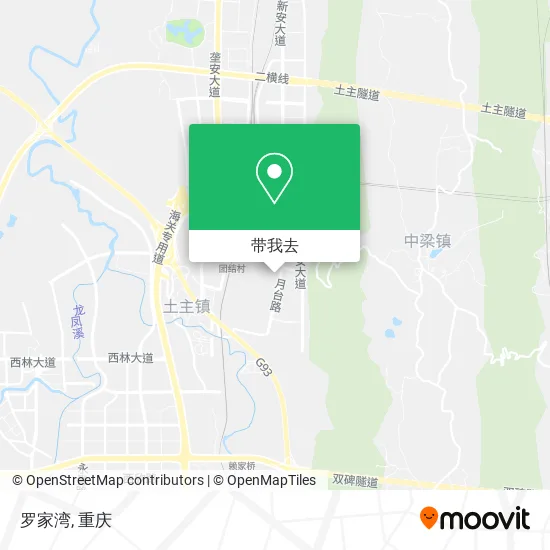 罗家湾地图