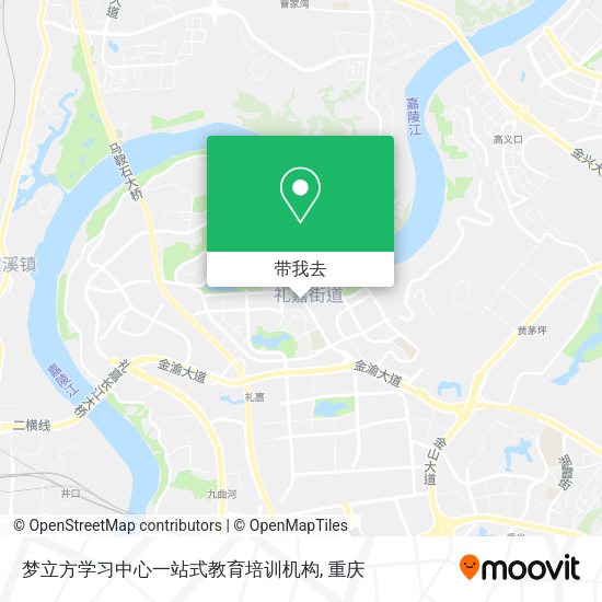梦立方学习中心一站式教育培训机构地图
