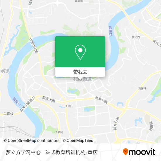 梦立方学习中心一站式教育培训机构地图
