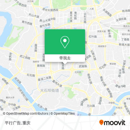 平行广告地图