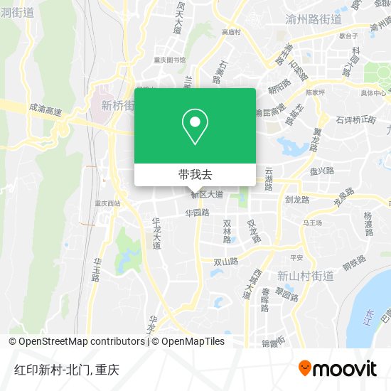红印新村-北门地图