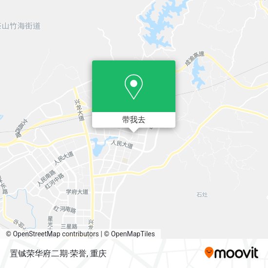 置铖荣华府二期·荣誉地图