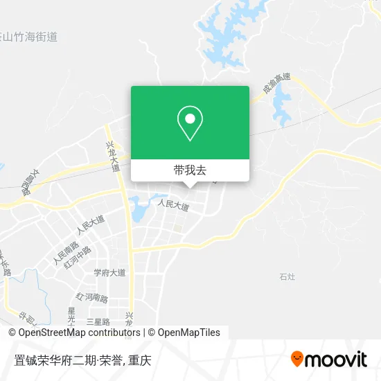 置铖荣华府二期·荣誉地图