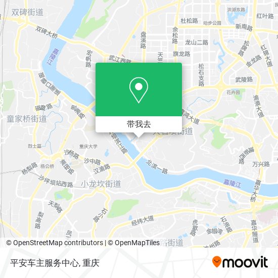平安车主服务中心地图