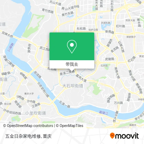 五金日杂家电维修地图