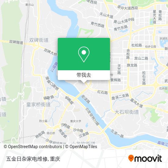五金日杂家电维修地图