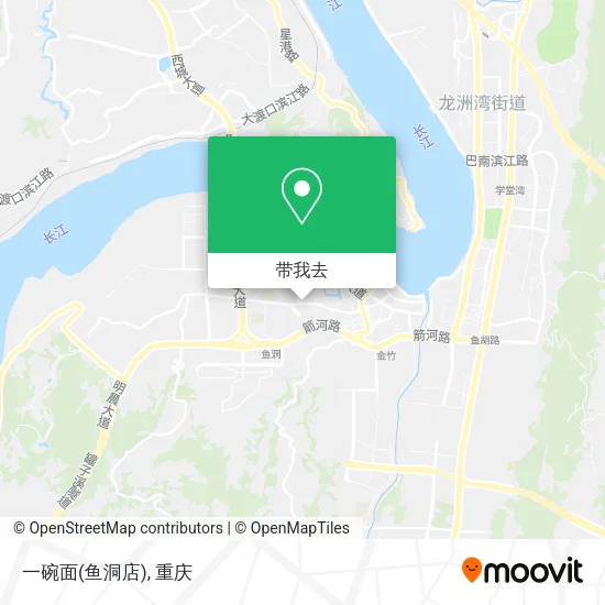 一碗面(鱼洞店)地图
