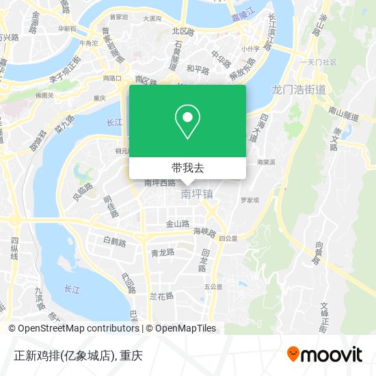 正新鸡排(亿象城店)地图