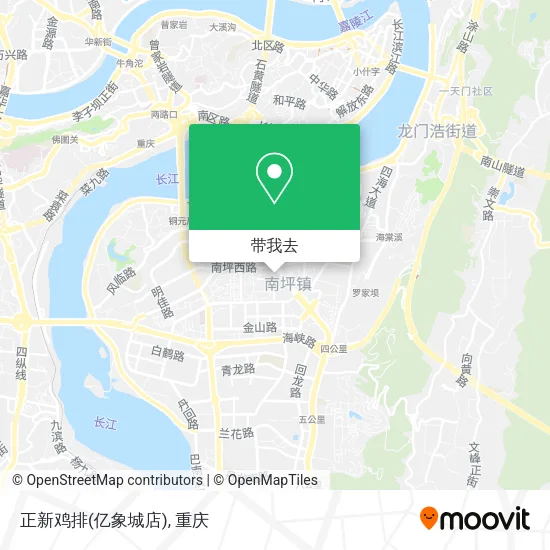 正新鸡排(亿象城店)地图