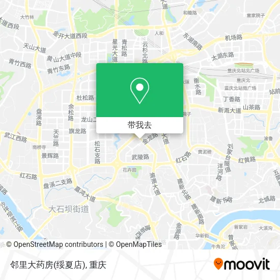 邻里大药房(绥夏店)地图