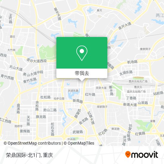 荣鼎国际-北1门地图
