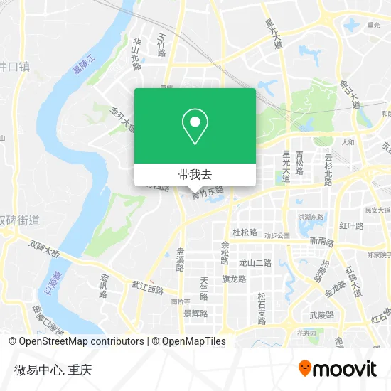 微易中心地图