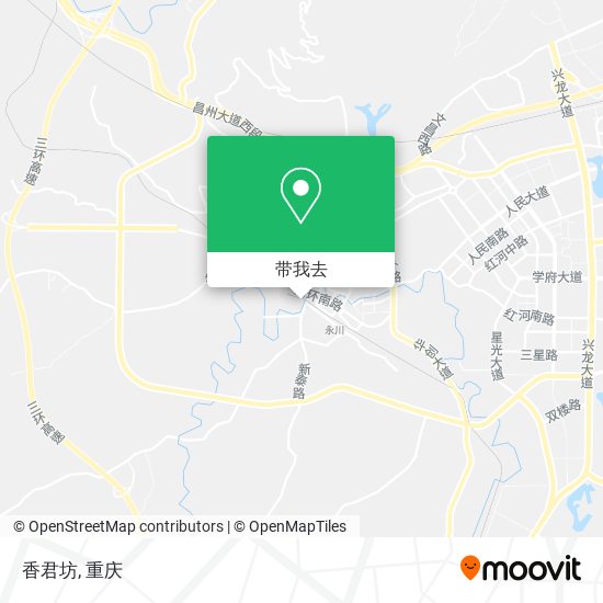 香君坊地图