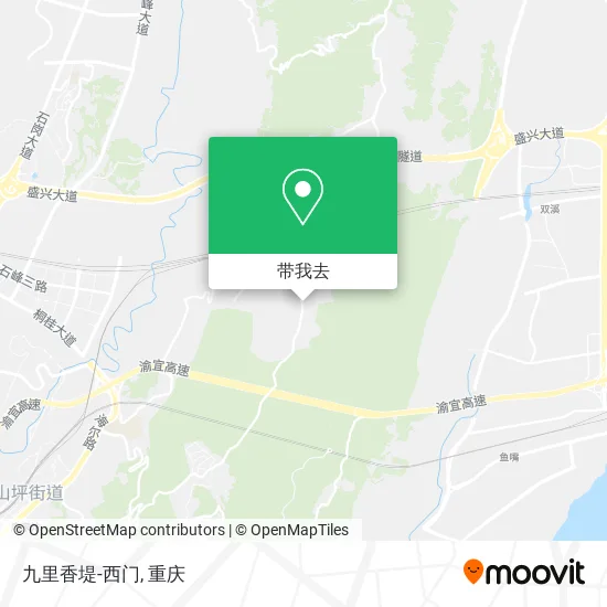 九里香堤-西门地图