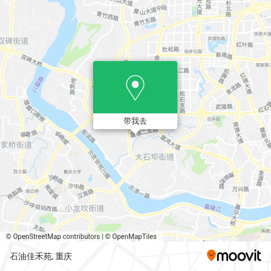 石油佳禾苑地图