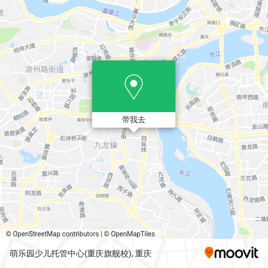 萌乐园少儿托管中心(重庆旗舰校)地图