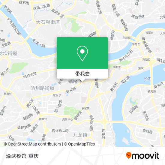 渝武餐馆地图