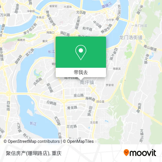 聚信房产(珊瑚路店)地图