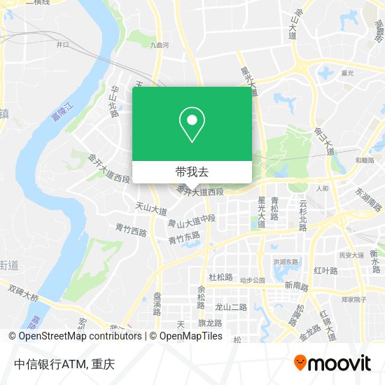 中信银行ATM地图