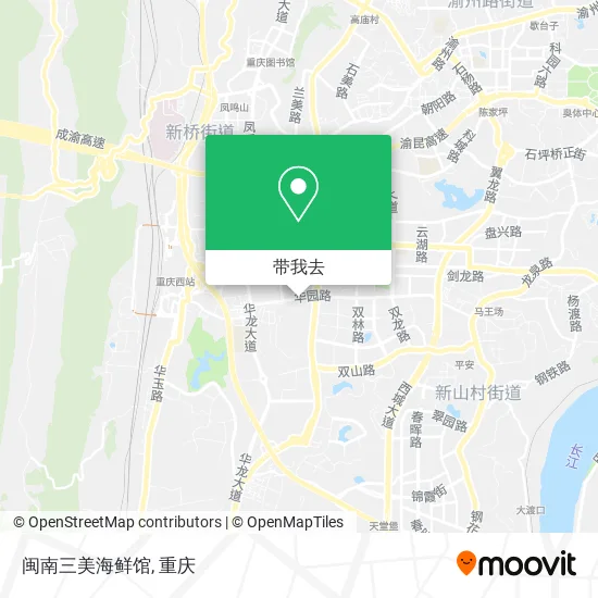 闽南三美海鲜馆地图