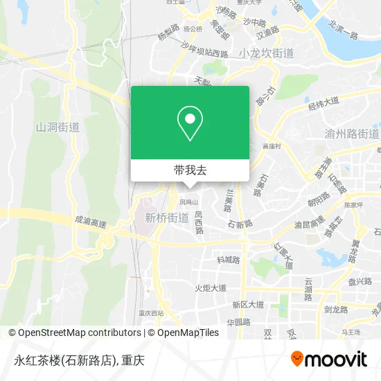 永红茶楼(石新路店)地图