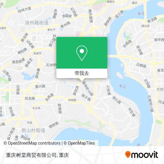 重庆树棠商贸有限公司地图