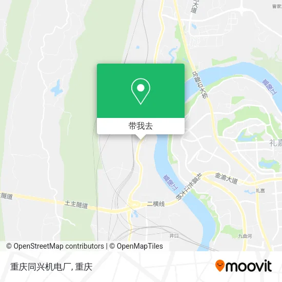 重庆同兴机电厂地图