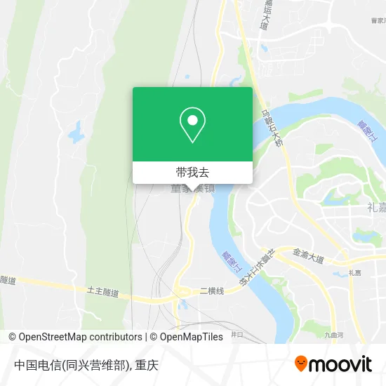 中国电信(同兴营维部)地图
