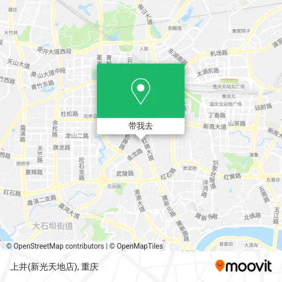 上井(新光天地店)地图