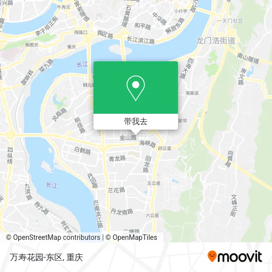 万寿花园-东区地图
